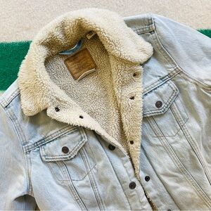 Levi’s Sherpa Lined Denim Jacket